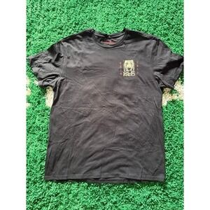 Ole‎ Red Las Vegas Graphic T Shirt Dog Face Est 2017 Mens 2XL Black Cotton